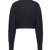 Maglia con maniche a sbuffo e logo 114278 1725 ROTATE 