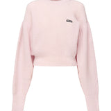 Maglia con maniche a sbuffo e logo 114278 191 ROTATE 
