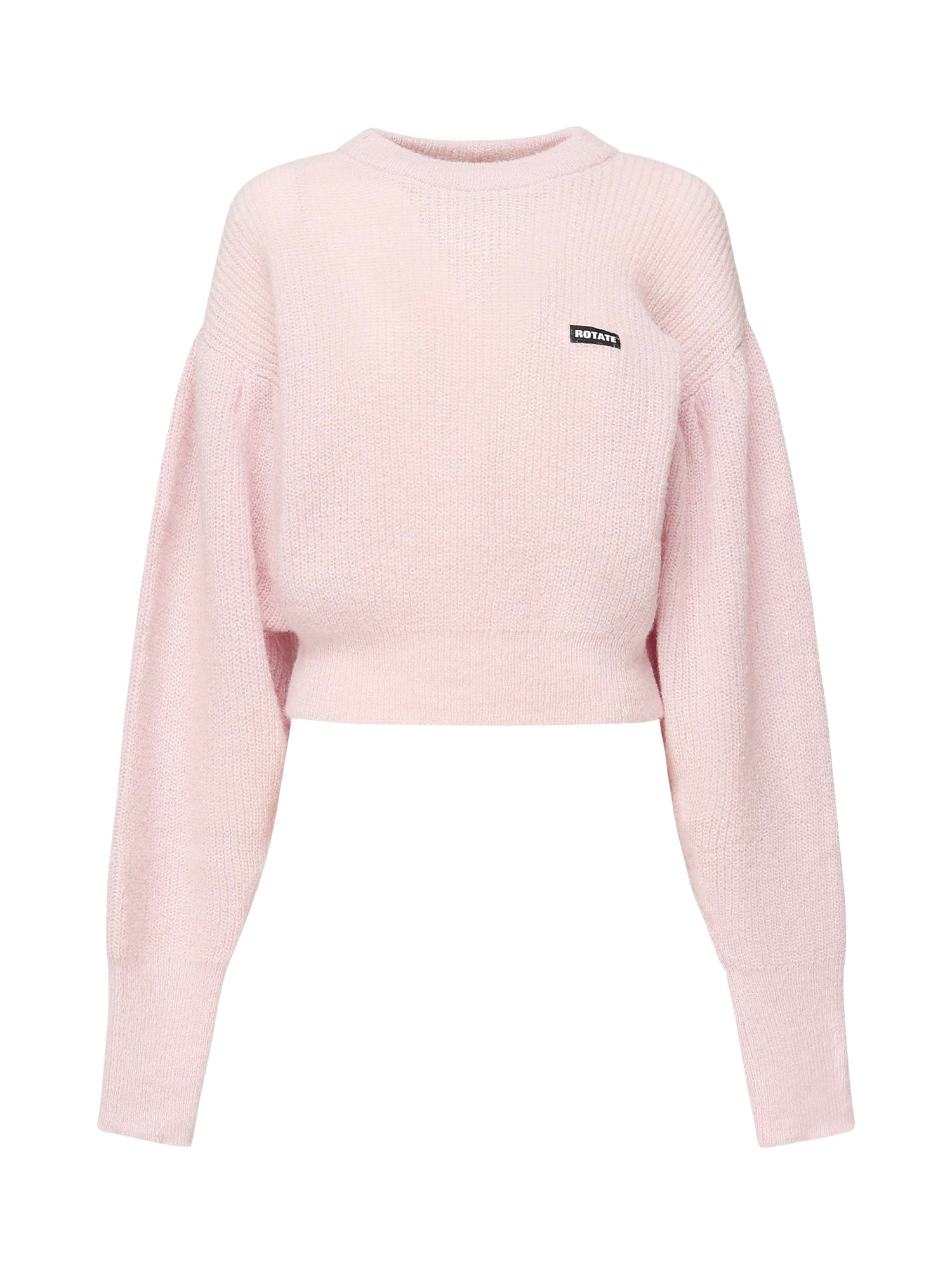 Maglia con maniche a sbuffo e logo 114278 191 ROTATE 
