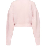 Maglia con maniche a sbuffo e logo 114278 191 ROTATE 