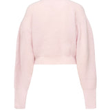 Maglia con maniche a sbuffo e logo 114278 191 ROTATE 