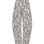 Pantaloini cargo in twill stampato 114339 858 ROTATE 
