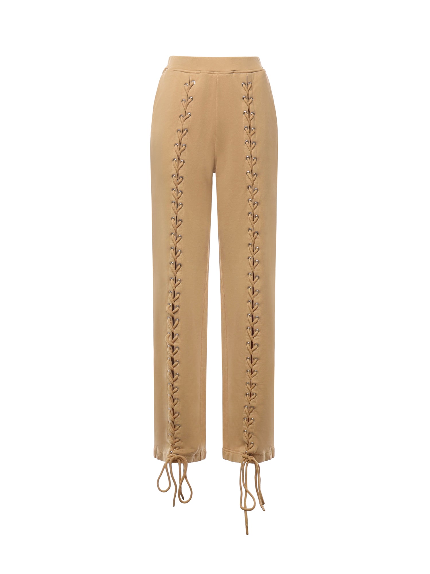 Pantalone con lacci in cotone 114389 654 ROTATE 