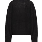 Maglione con logo lettering 114565 100 ROTATE 