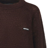 Maglione in misto lana con logo 114639 2910 ROTATE 