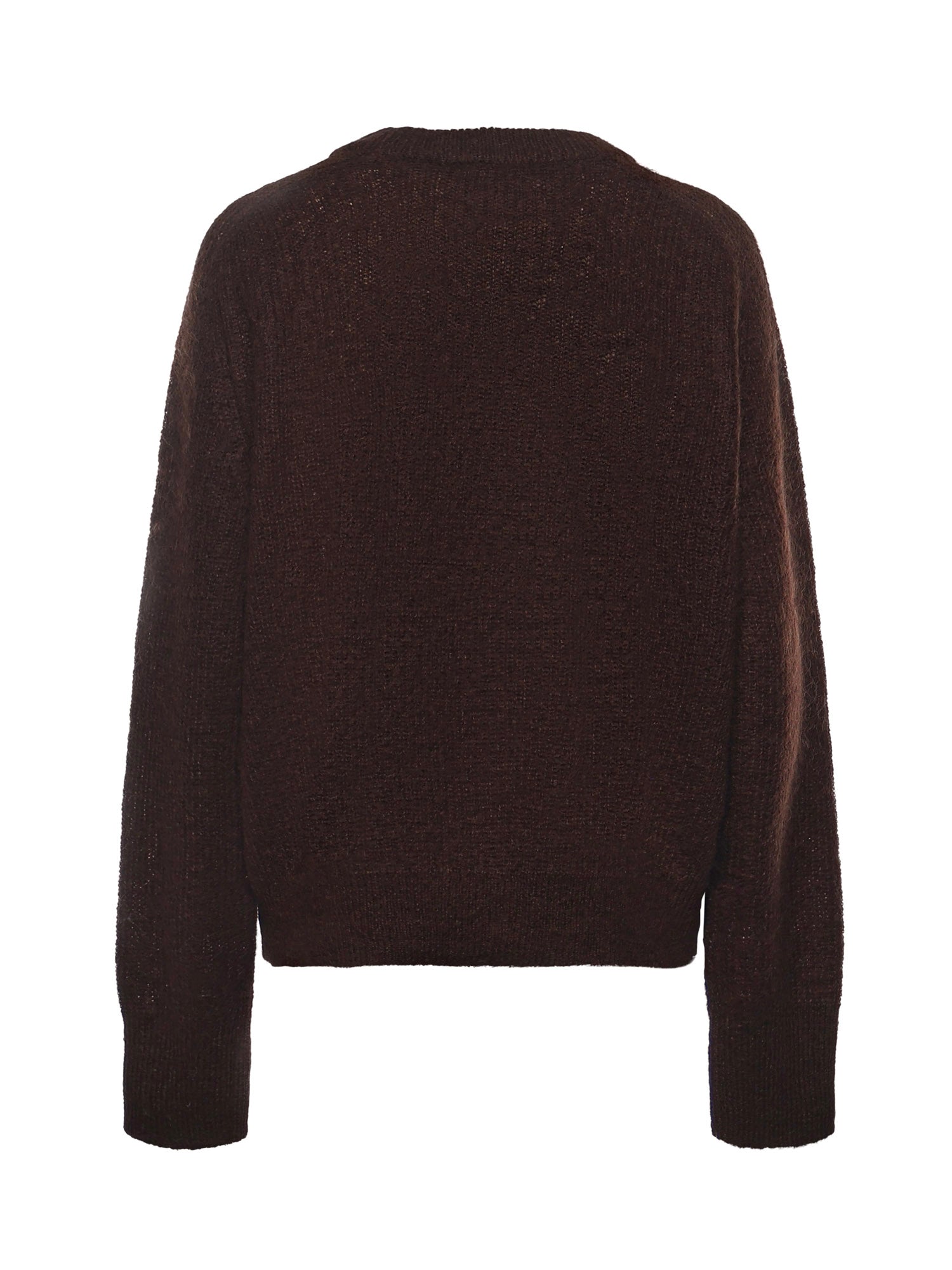 Maglione in misto lana con logo 114639 2910 ROTATE 