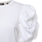 T-shirt con maniche a sbuffo 114721 400 ROTATE 