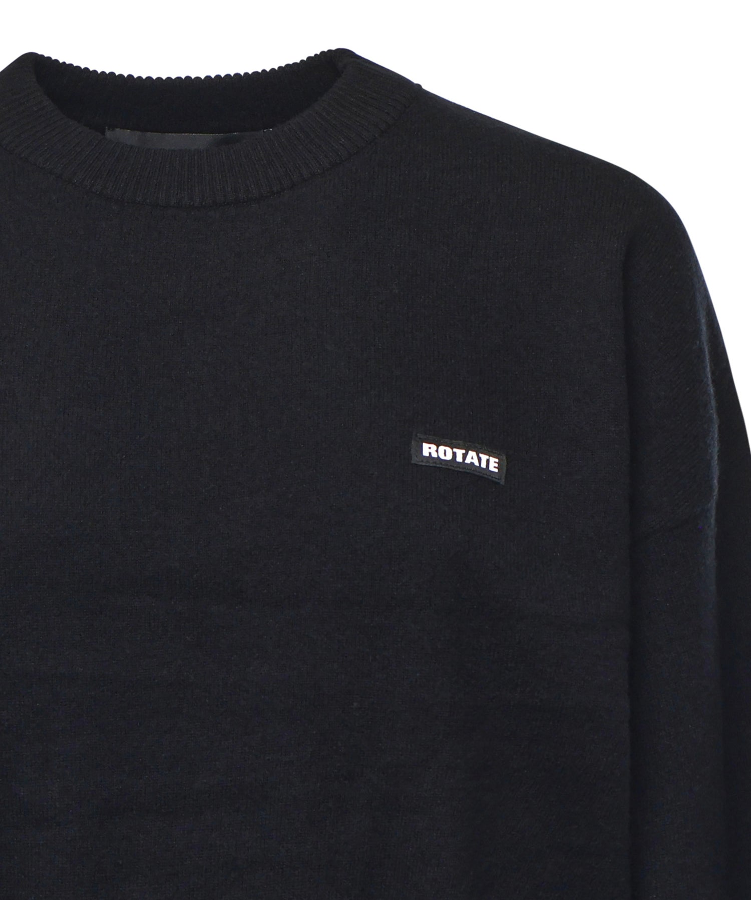Maglione con logo lettering 114752 100 ROTATE 