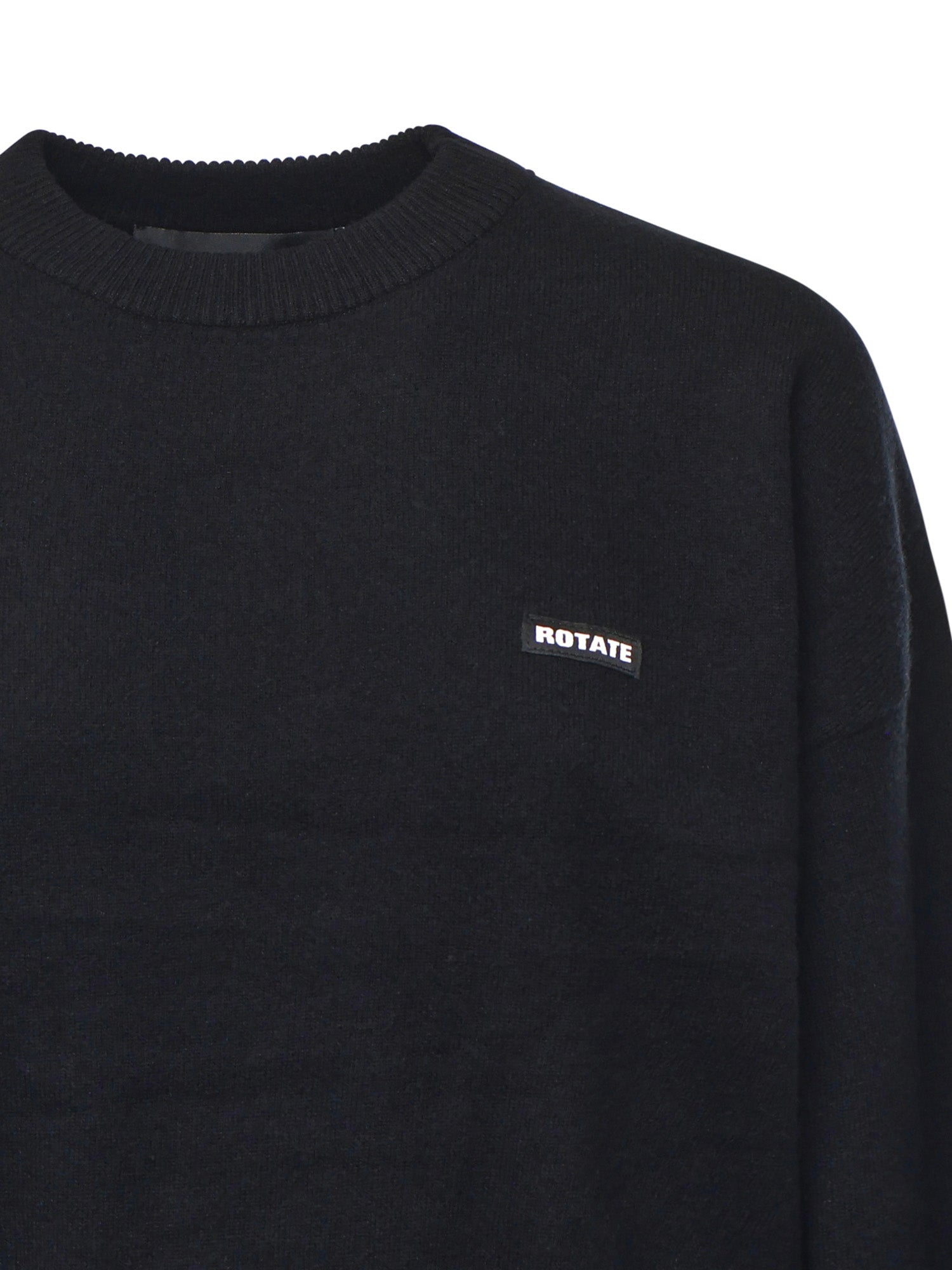 Maglione con logo lettering 114752 100 ROTATE 