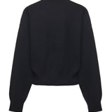 Maglione con logo lettering 114752 100 ROTATE 