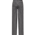 Jeans a gamba dritta con lacci 115069 100 ROTATE 
