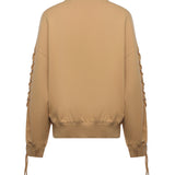 Maglia con lacci in cotone 115468 654 ROTATE 