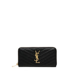 Portafoglio Cassandre in pelle matelassé 358094 B0W011000 SAINT LAURENT 