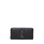 Portafogli Cassandre matelassé<BR/> 358094 BOW011000 SAINT LAURENT 
