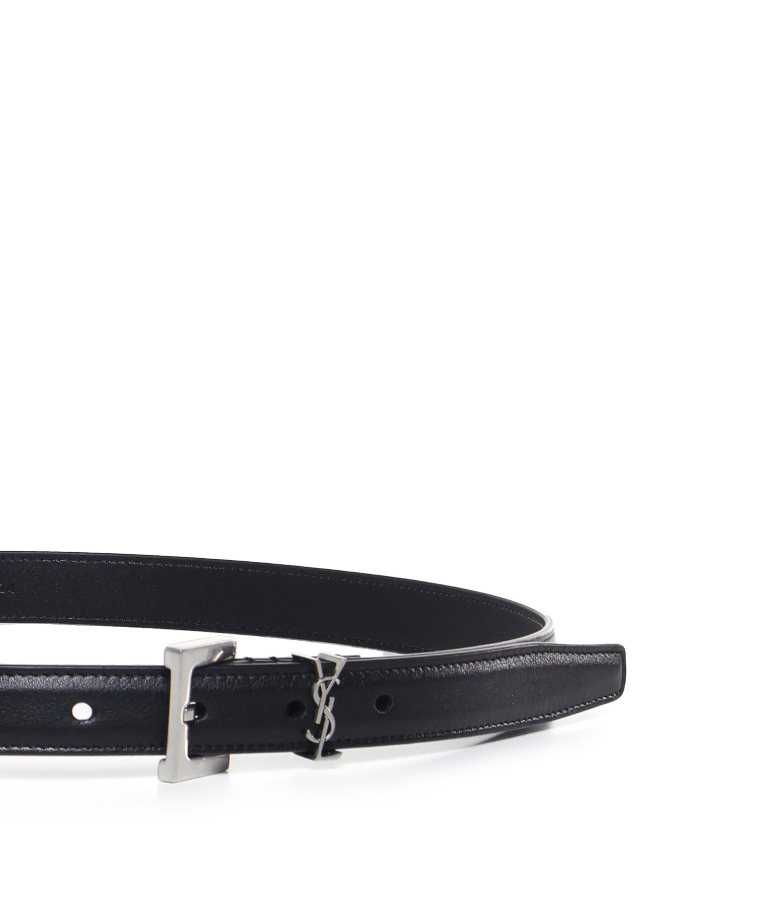 Cintura Cassandre in pelle 554465 BOO0E1000 SAINT LAURENT 