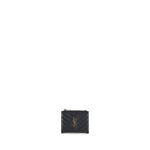 Portafogli bi-fold cassandre matelassè 575879 BOW011000 SAINT LAURENT 