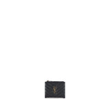 Portafogli bi-fold cassandre matelassè 575879 BOW011000 SAINT LAURENT 