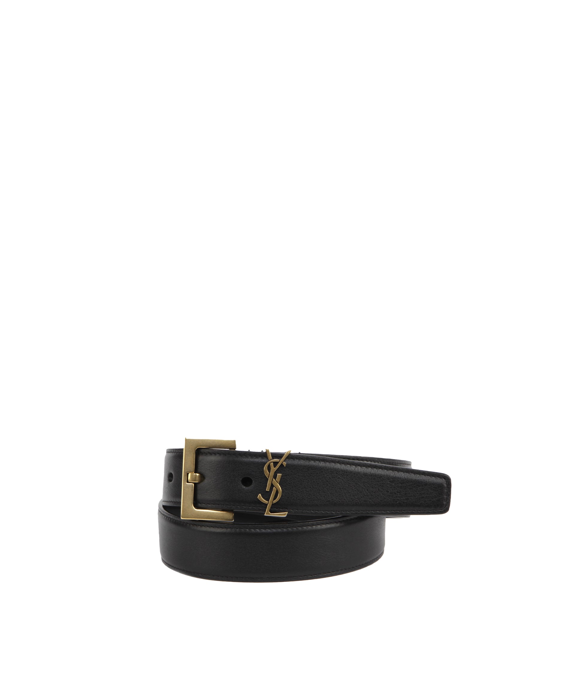 Cintura Cassandre in pelle liscia 634437 BOO0W1000 SAINT LAURENT 