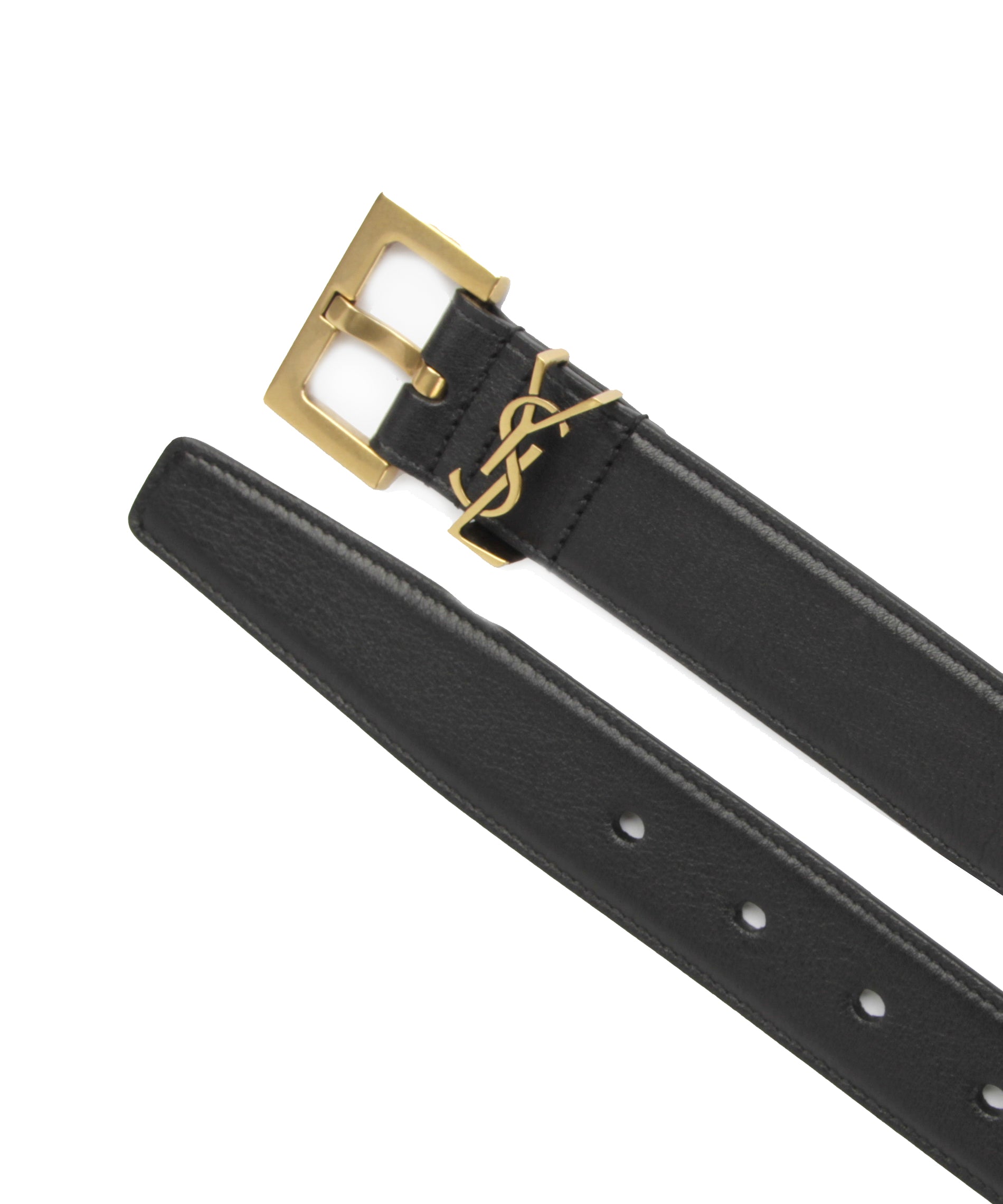 Cintura Cassandre in pelle liscia 634437 BOO0W1000 SAINT LAURENT 