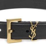 Cintura Cassandre in pelle liscia 634437 BOO0W1000 SAINT LAURENT 