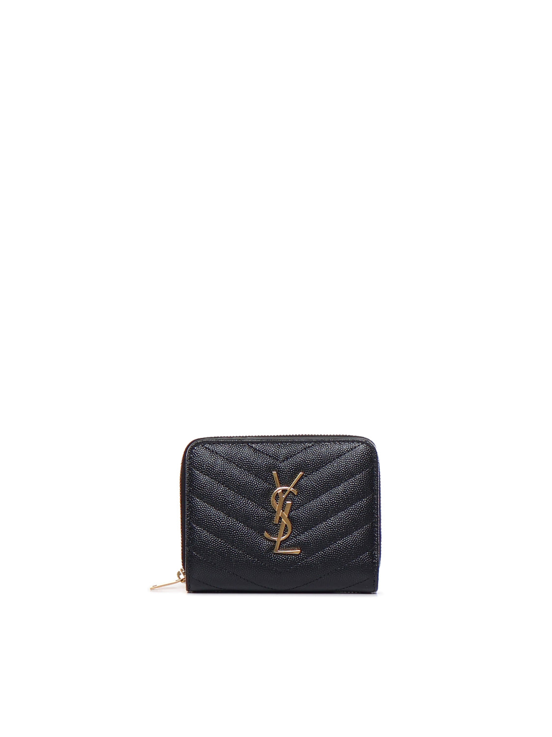 Portafoglio Cassandre matelassé in pelle 668288 BOW011000 SAINT LAURENT 