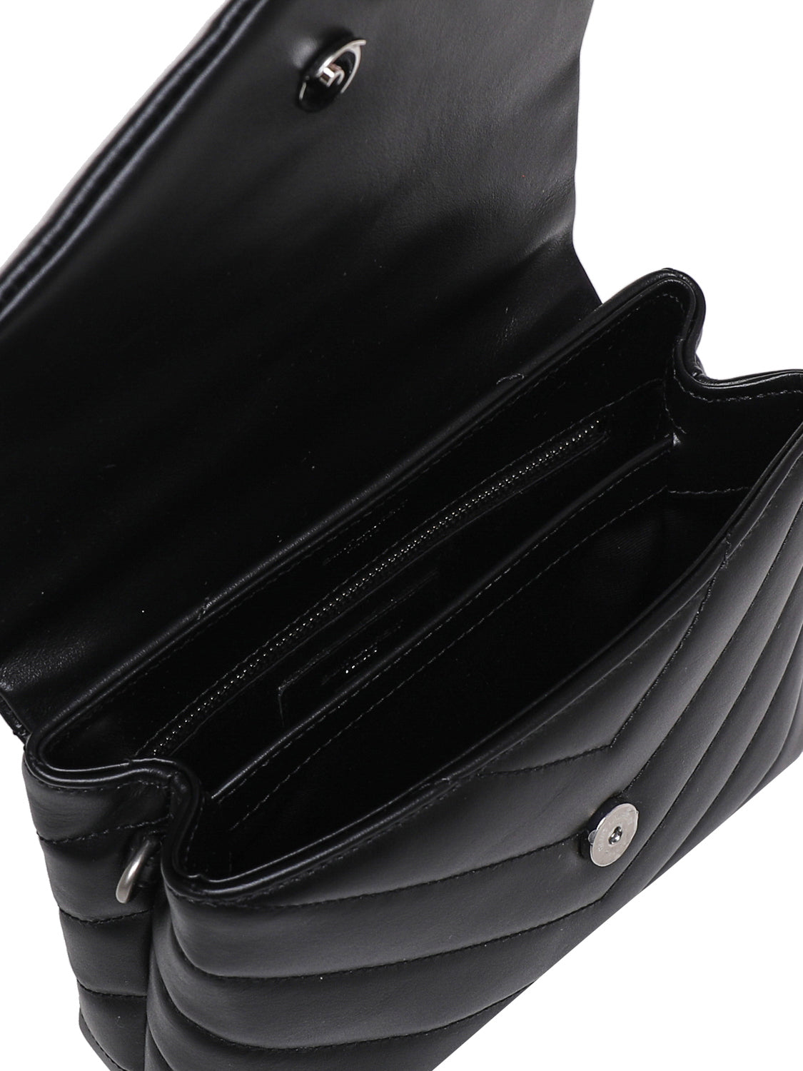 Borsa Loulou Toy in pelle matelassé 678401 DV7061000 SAINT LAURENT 