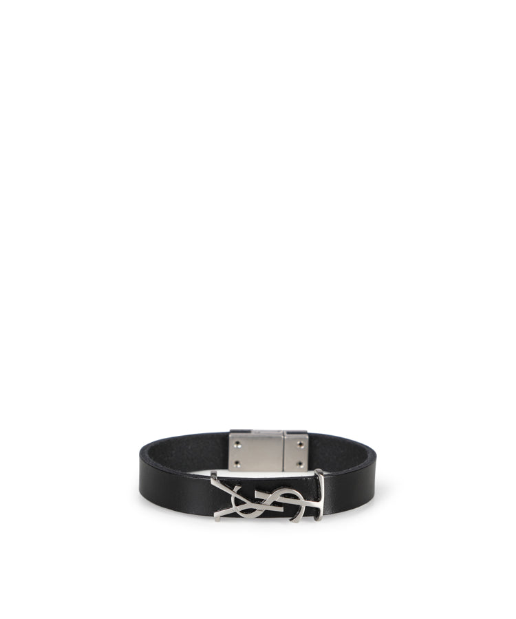 Bracciale Cassandre in pelle 708815 0IH0E1000 SAINT LAURENT 