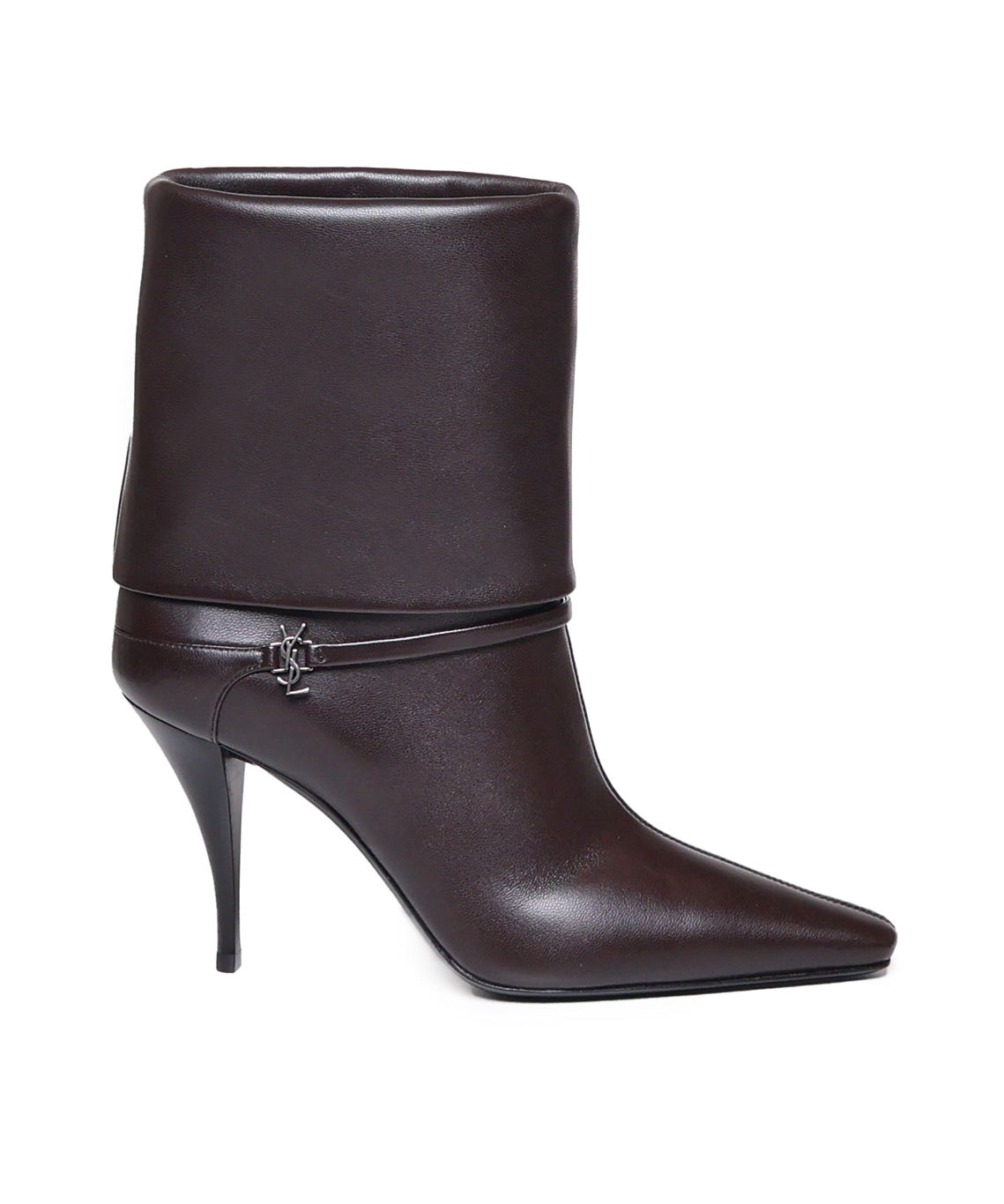 Stivaletti niki in pelle liscia 801393 AADV22245 SAINT LAURENT 