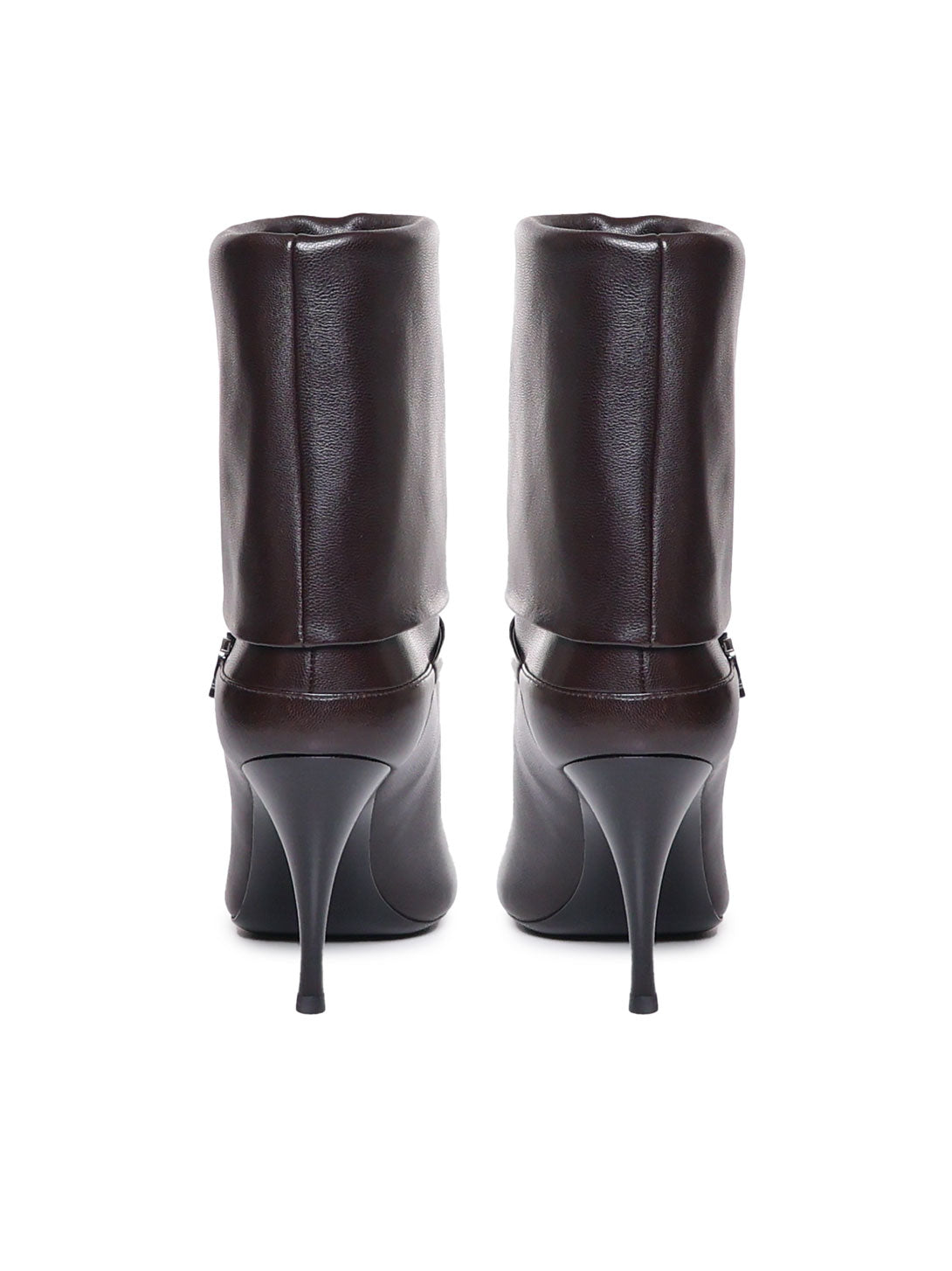 Stivaletti niki in pelle liscia 801393 AADV22245 SAINT LAURENT 
