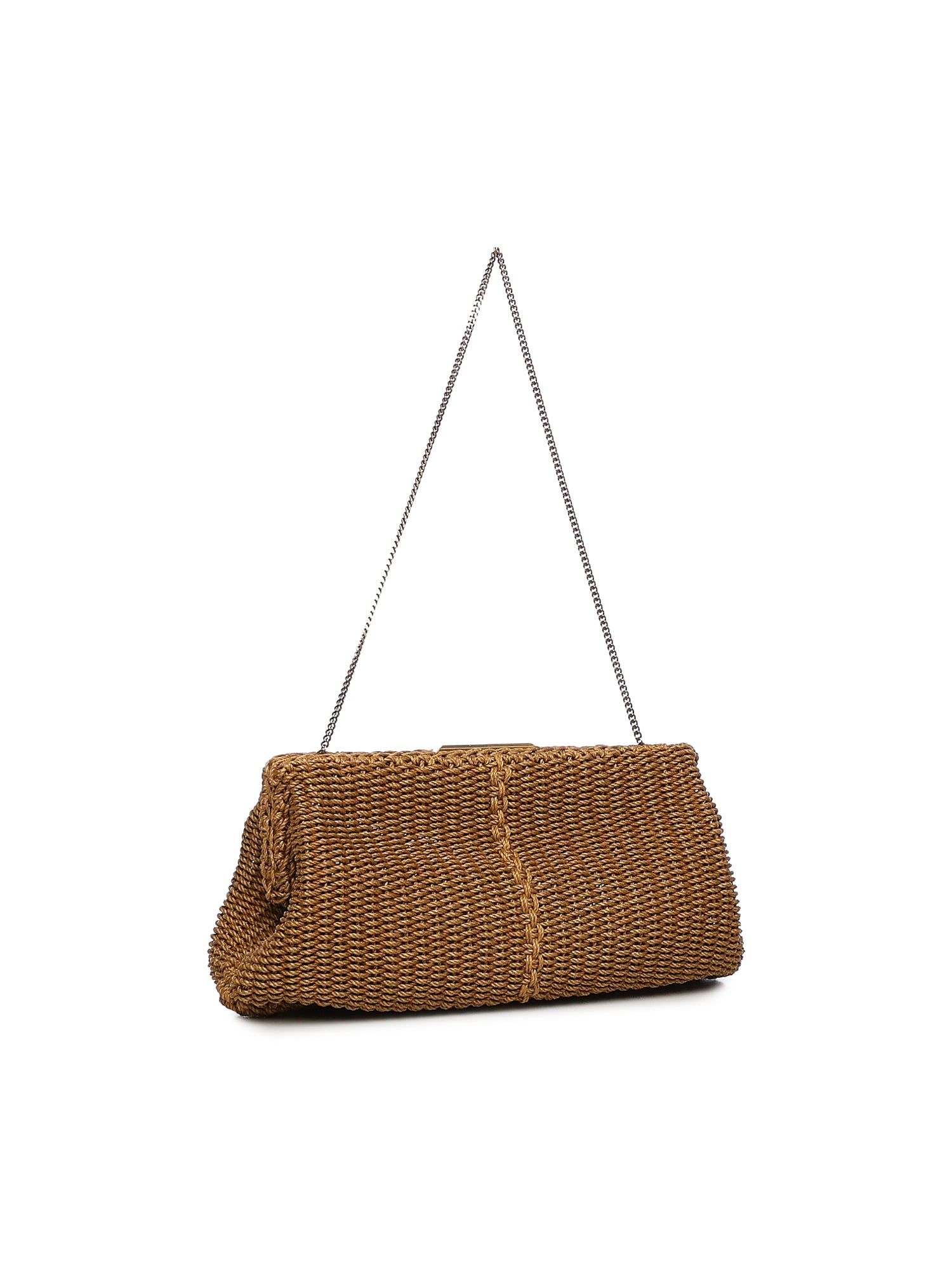 Clutch grande in corda 807822 2M80W2033 SAINT LAURENT 
