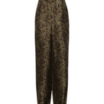 Pantaloni paisley in twill di seta 820232 Y6K901355 SAINT LAURENT 