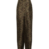 Pantaloni paisley in twill di seta 820232 Y6K901355 SAINT LAURENT 