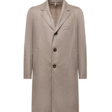 Cappotto monopetto in misto lana E2718F 10P SANTANIELLO 