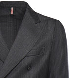Abito sartoriale in lana gessata E3889N 95F SANTANIELLO 