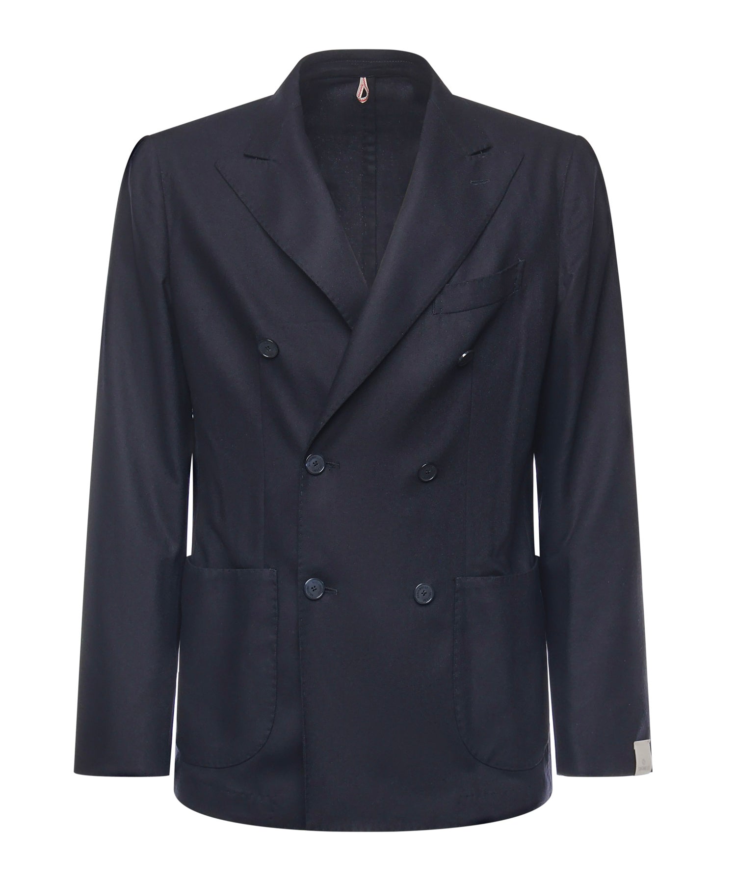 Blazer doppiopetto in misto cashmere<BR/> E4070B 79B SANTANIELLO 