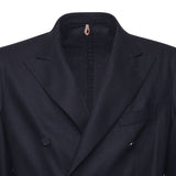 Blazer doppiopetto in misto cashmere<BR/> E4070B 79B SANTANIELLO 