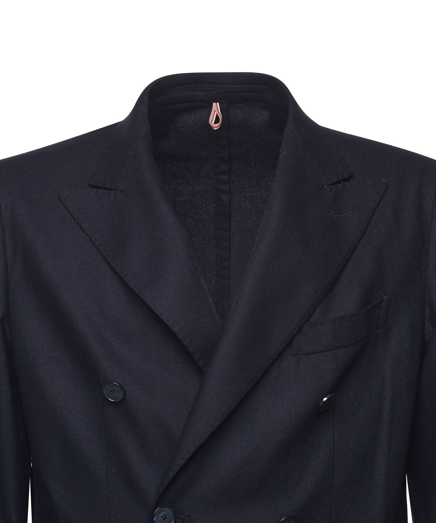 Blazer doppiopetto in misto cashmere<BR/> E4070B 79B SANTANIELLO 