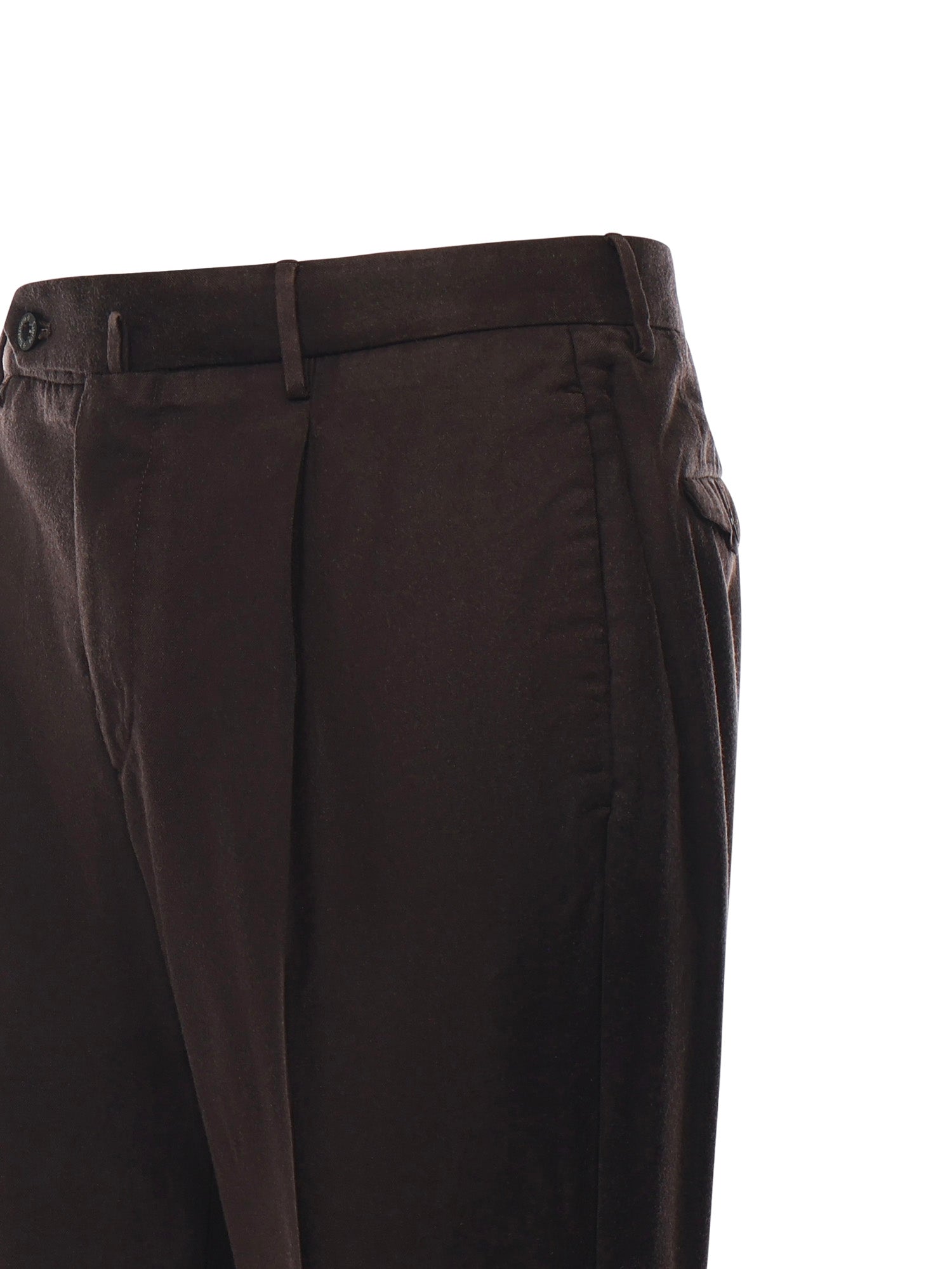Pantalone in lana con pinces FL3993 58 SANTANIELLO 