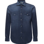 CamiciaTexas in denim di cotone SCC0001SH45350300D  SARTORIO NAPOLI 