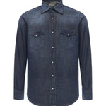 CamiciaTexas in denim di cotone SCC0001SH45350400C  SARTORIO NAPOLI 