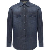 CamiciaTexas in denim di cotone SCC0001SH45350400C  SARTORIO NAPOLI 