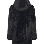 Giacca lunga Bridget in pelliccia sintetica D40070W FURY2110000 SAVE THE DUCK 