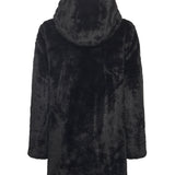 Giacca lunga Bridget in pelliccia sintetica D40070W FURY2110000 SAVE THE DUCK 