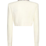 Cardigan con strass AW25135C C SELF-PORTRAIT 