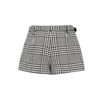 Skort in pied-de-poule<BR/> PF25111SK BW SELF-PORTRAIT 
