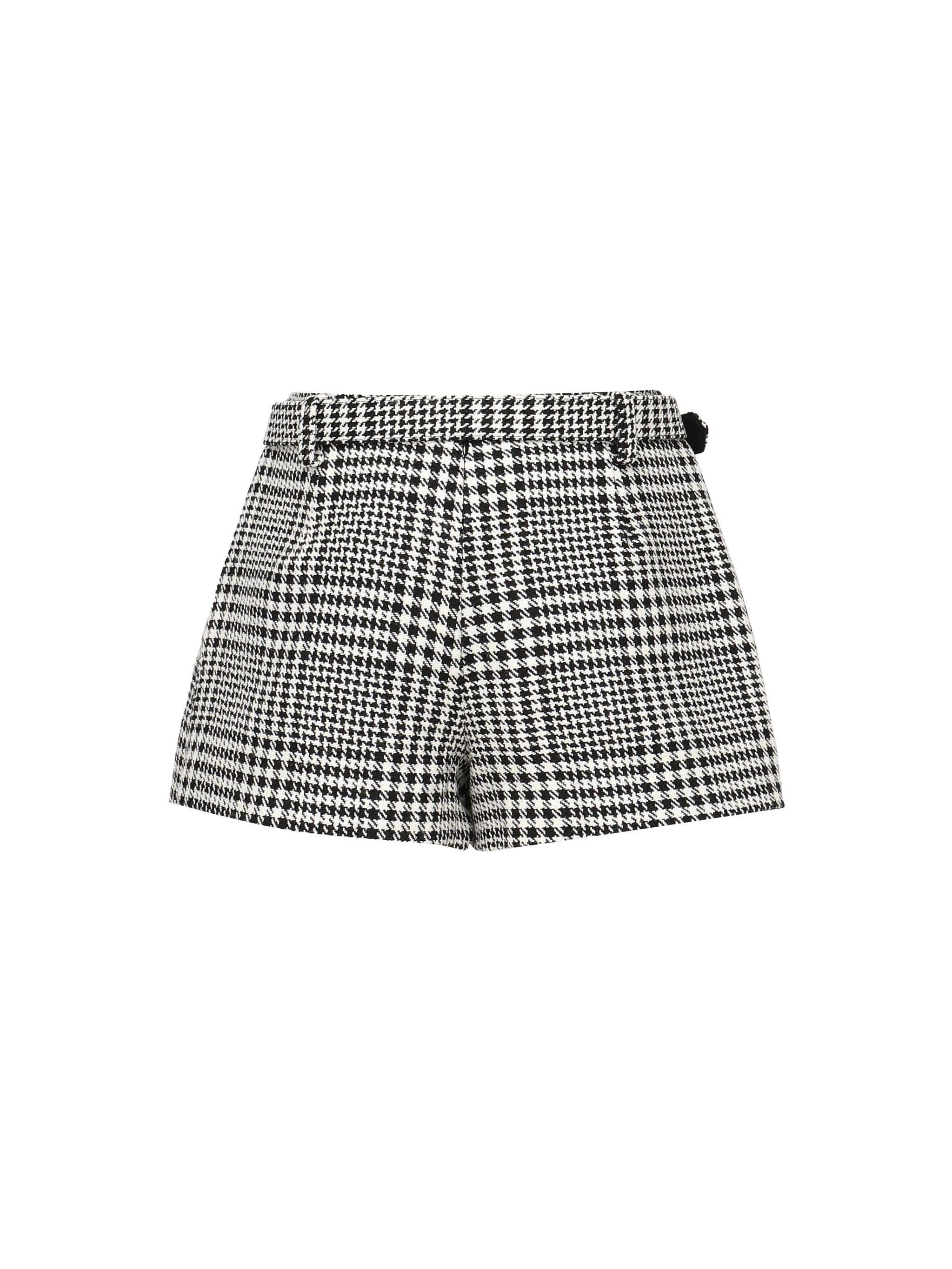 Skort in pied-de-poule<BR/> PF25111SK BW SELF-PORTRAIT 