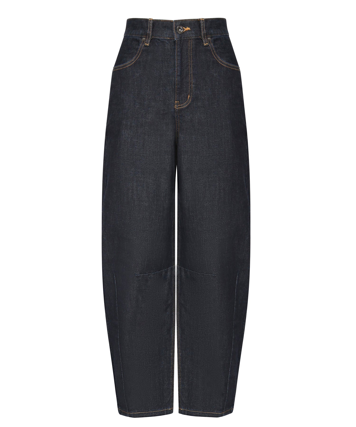 Jeans barrel in denim PF25827P BL SELF-PORTRAIT 