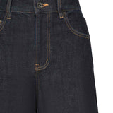 Jeans barrel in denim PF25827P BL SELF-PORTRAIT 