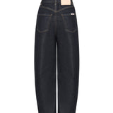 Jeans barrel in denim PF25827P BL SELF-PORTRAIT 