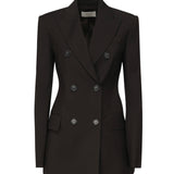 Blazer sartoriale doppiopetto in lana 2522046011600 013 SPORTMAX 